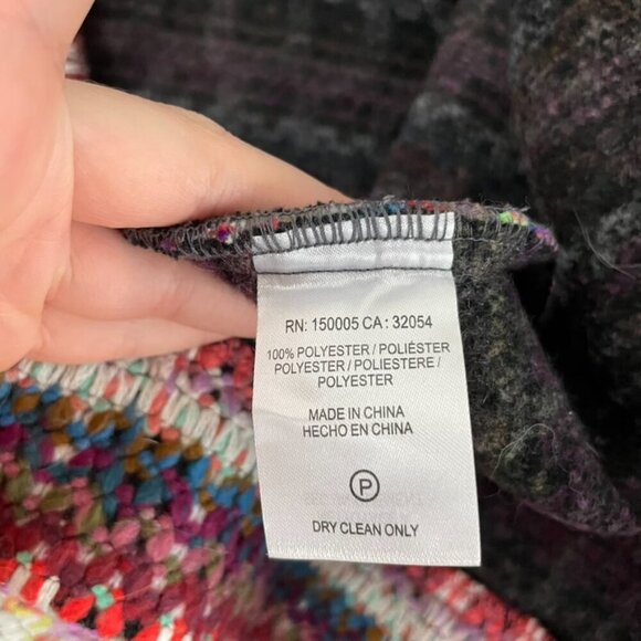 Anthropologie DRA Yoko Rainbow Knit Kimono Jacket Size Small - Picture 4 of 6